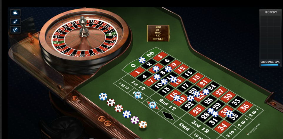 Online roulette free online game