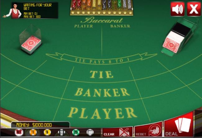 Free Baccarat Casino Game